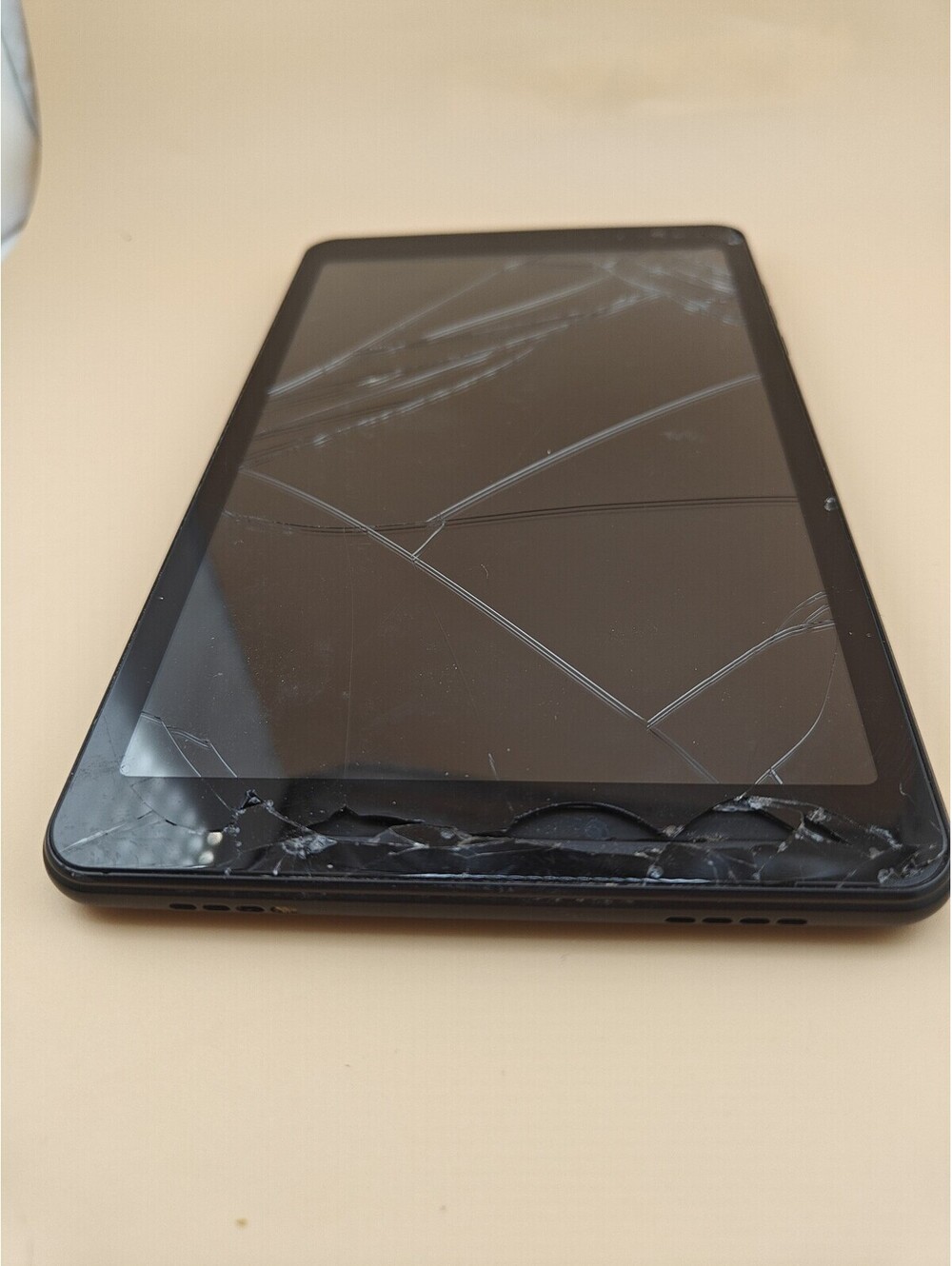 BLU M8L 2022 8in Tablet 32GB Black AS IS Cracked No Power Parts Repair